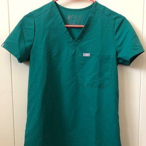 Figs Scrubs Hunter Green